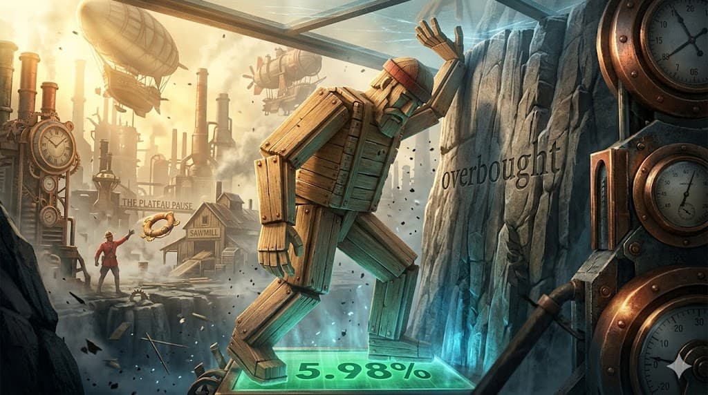 The 12-week lumber rally is hitting a technical ceiling