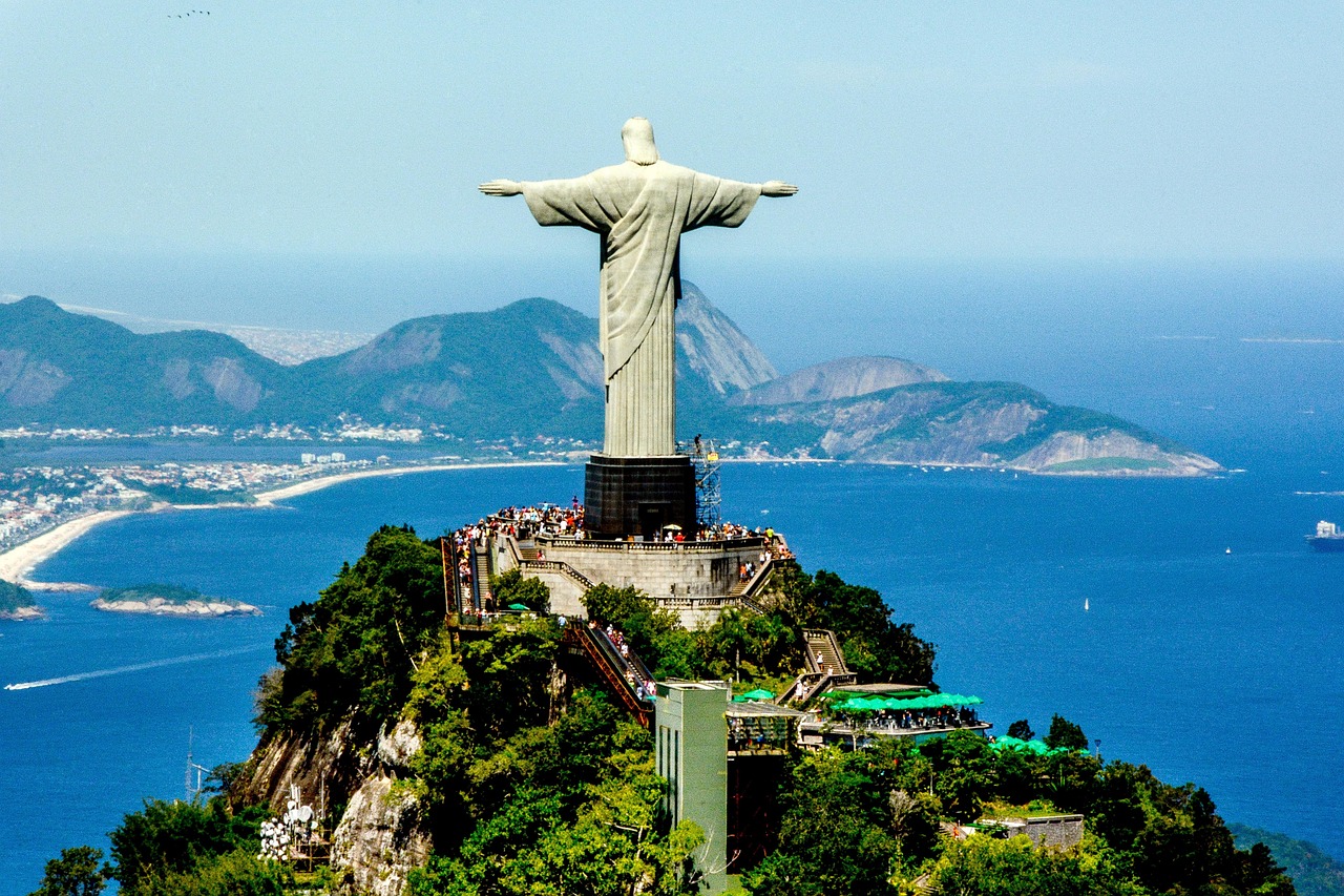 brazil, rio, landscape, tourism, ocean, mountain, guanabara, city, nature, summer, sky, viewpoint, landmark, vacations, stunning, aerial, helicopter, christ, redeemer, corcovado, statue, wonder, brazil, brazil, brazil, brazil, brazil